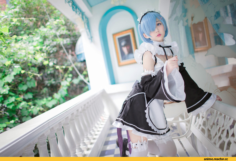 Anime Cosplay, Rem (re zero), Re Zero Kara Hajimeru Isekai Seikatsu, cosplay, Anime