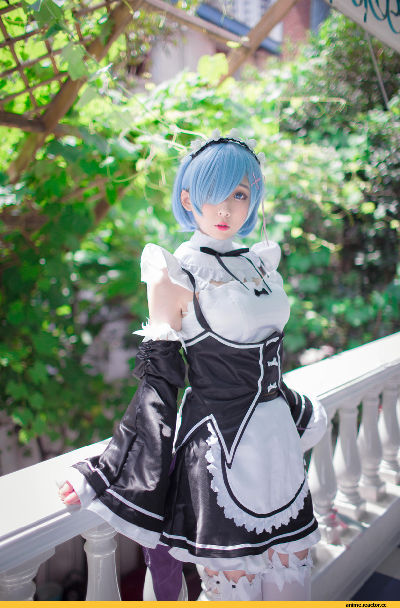 Anime Cosplay, Rem (re zero), Re Zero Kara Hajimeru Isekai Seikatsu, cosplay, Anime