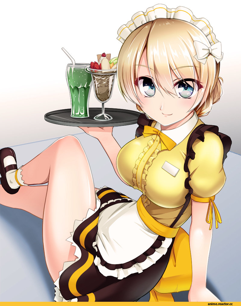 Girls und Panzer, Darjeeling, Maid, 8000, Anime