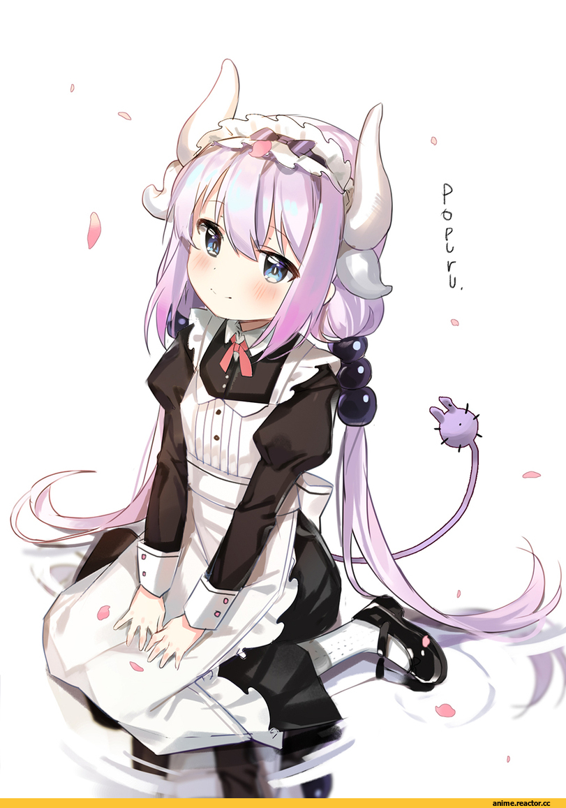 Kobayashi-san Chi No MaiDragon, Kanna Kamui, dr poapo, Maid, Anime