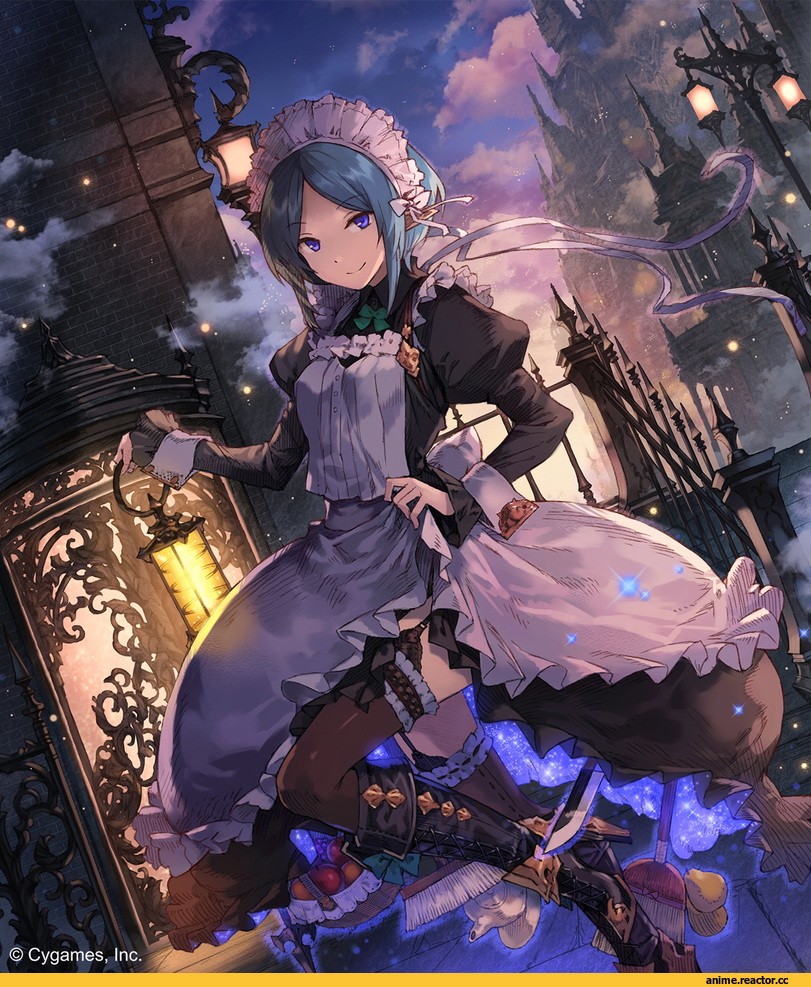 Shingeki no Bahamut, Anime Paint, Anime Art, Maid, ezusuke, Anime