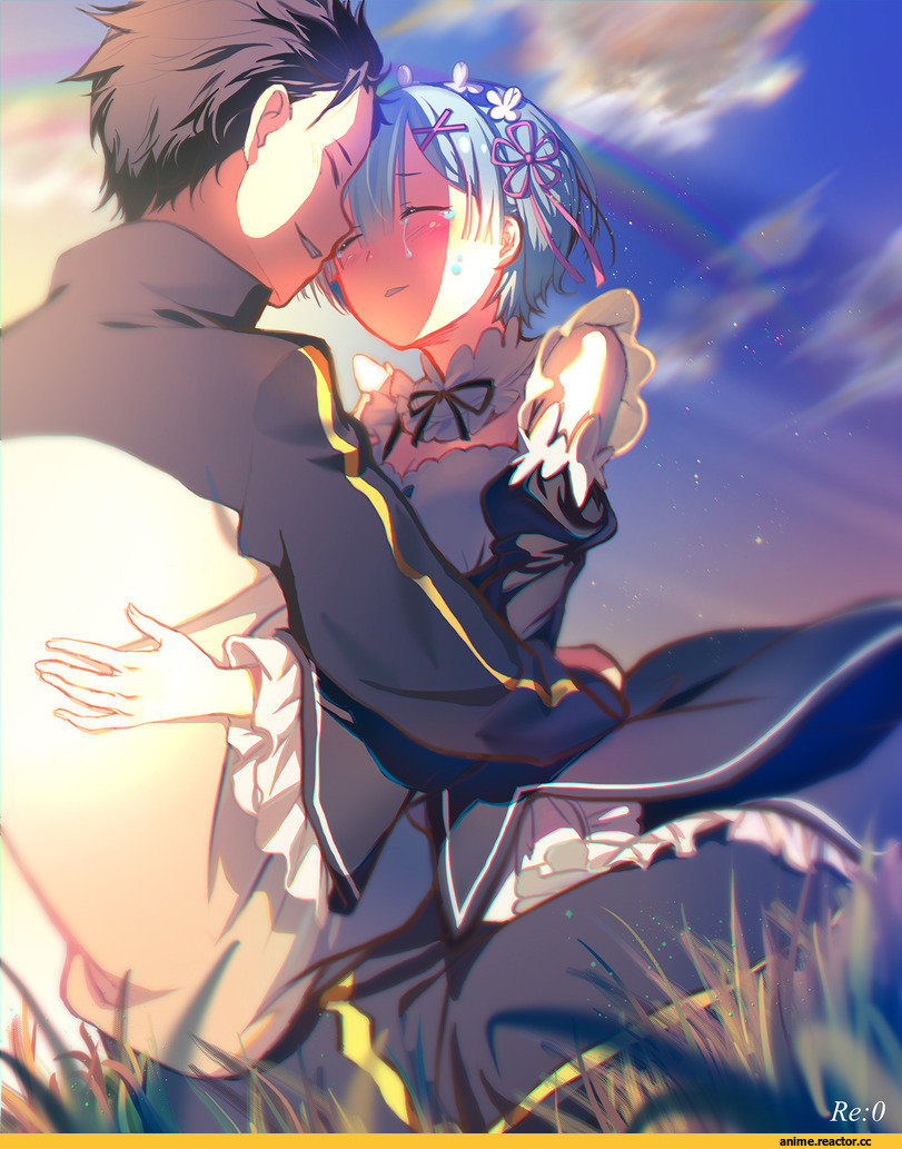 Re Zero Kara Hajimeru Isekai Seikatsu, Rem (re zero), Natsuki Subaru, Anime