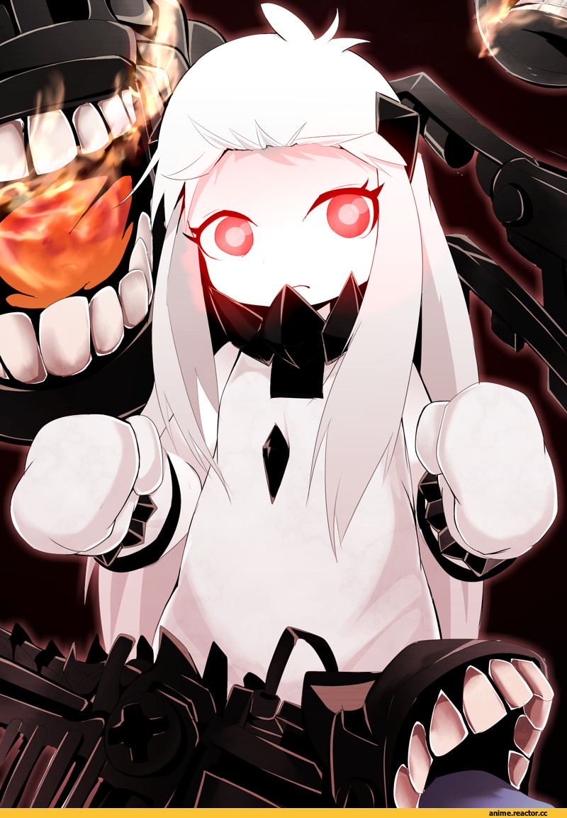 Northern Ocean Hime, Kantai Collection, enemy aircraft, Anime