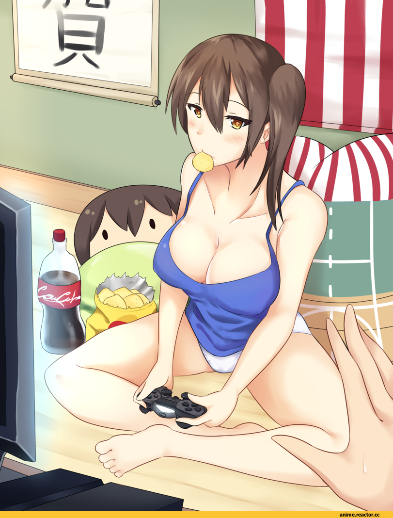 Kaga (Kantai Collection), Kantai Collection, Anime Adult pantsu, Anime Ero, wangphing, Anime