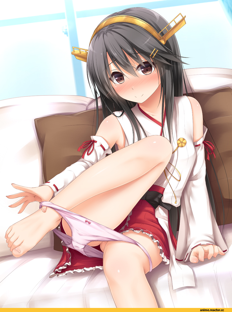 Anime Adult pantsu, Anime Ero, Haruna (Kantai Collection), Kantai Collection, haryuu (poetto), Anime