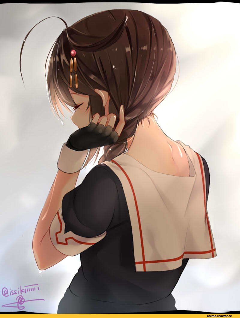 Isshiki (Ffmania7), Anime Art, Shigure (Kantai Collection), Kantai Collection, Anime