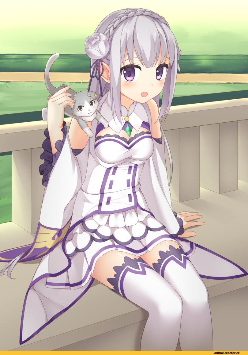 Emilia (re zero), Re Zero Kara Hajimeru Isekai Seikatsu, Suzuno Tane, Anime