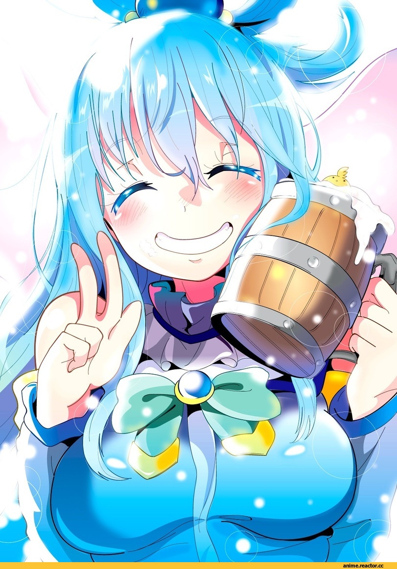 KonoSuba, Aqua (KonoSuba), aloe (kenkou3733), Anime