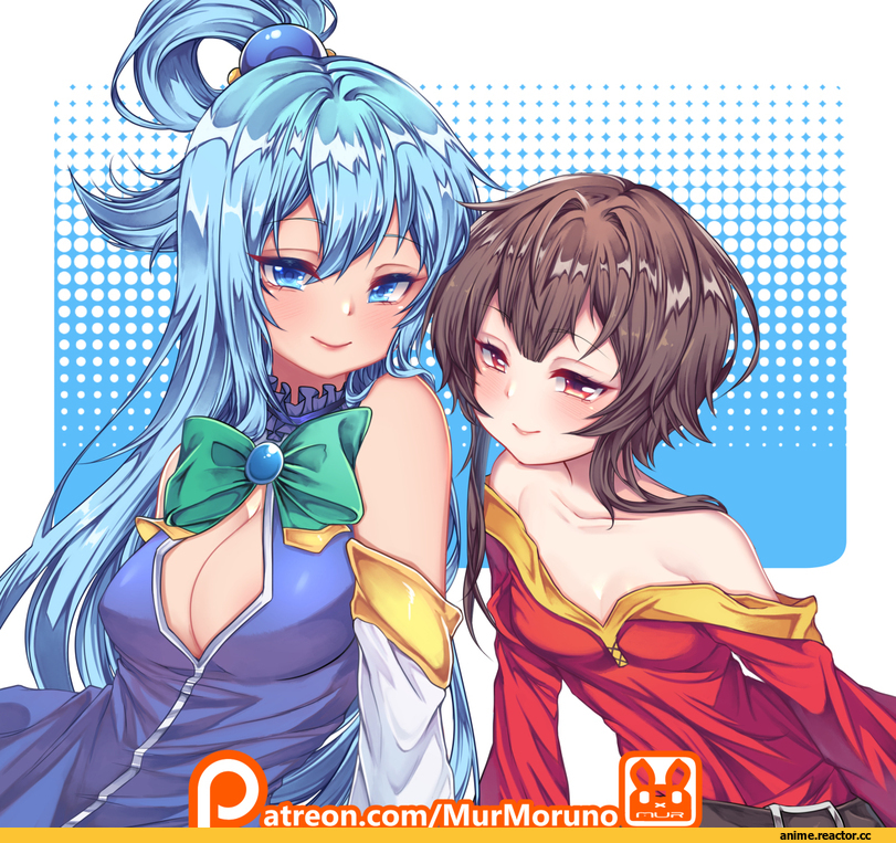 KonoSuba, Megumin, Aqua (KonoSuba), MurMoruno, Anime