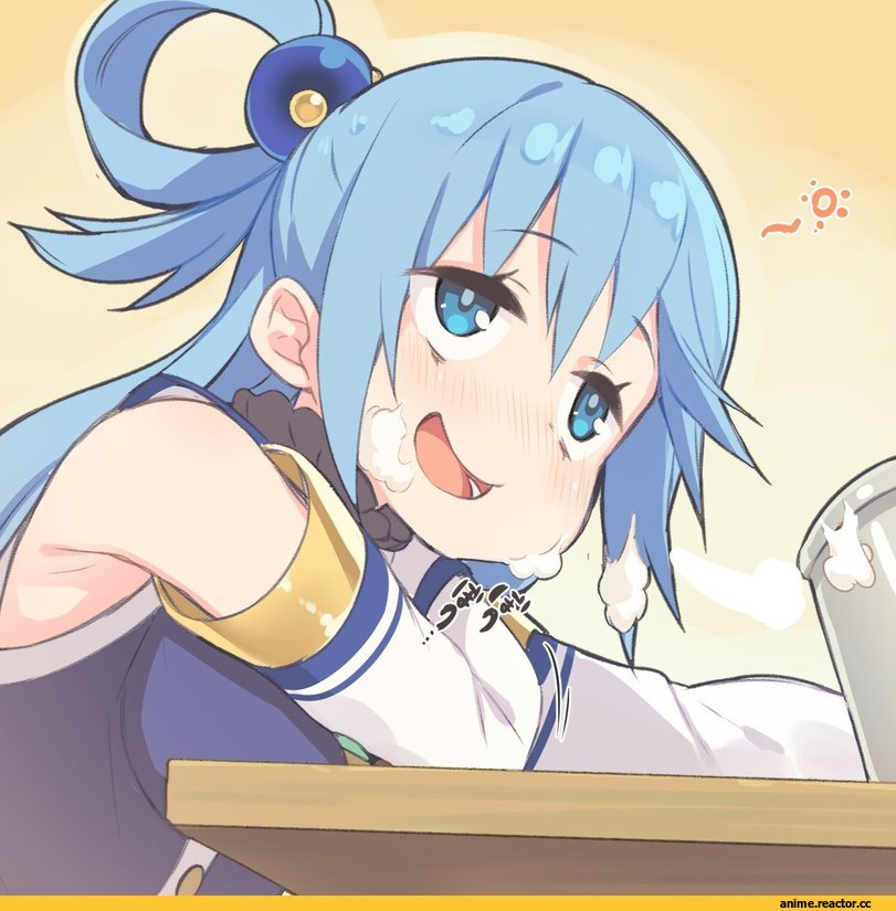 KonoSuba, Aqua (KonoSuba), u-ichi, Anime