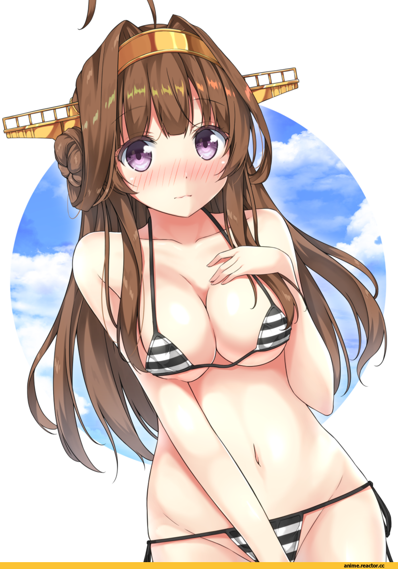 Kongou (Kantai Collection), Kantai Collection, Anime Ero Swim, Anime Ero, karutamo, Anime