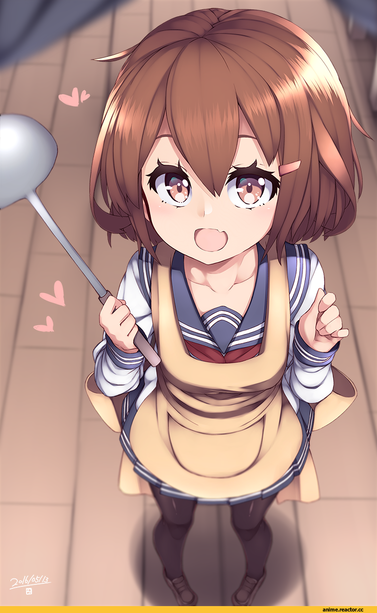 Kantai Collection, Ikazuchi, mku, Anime