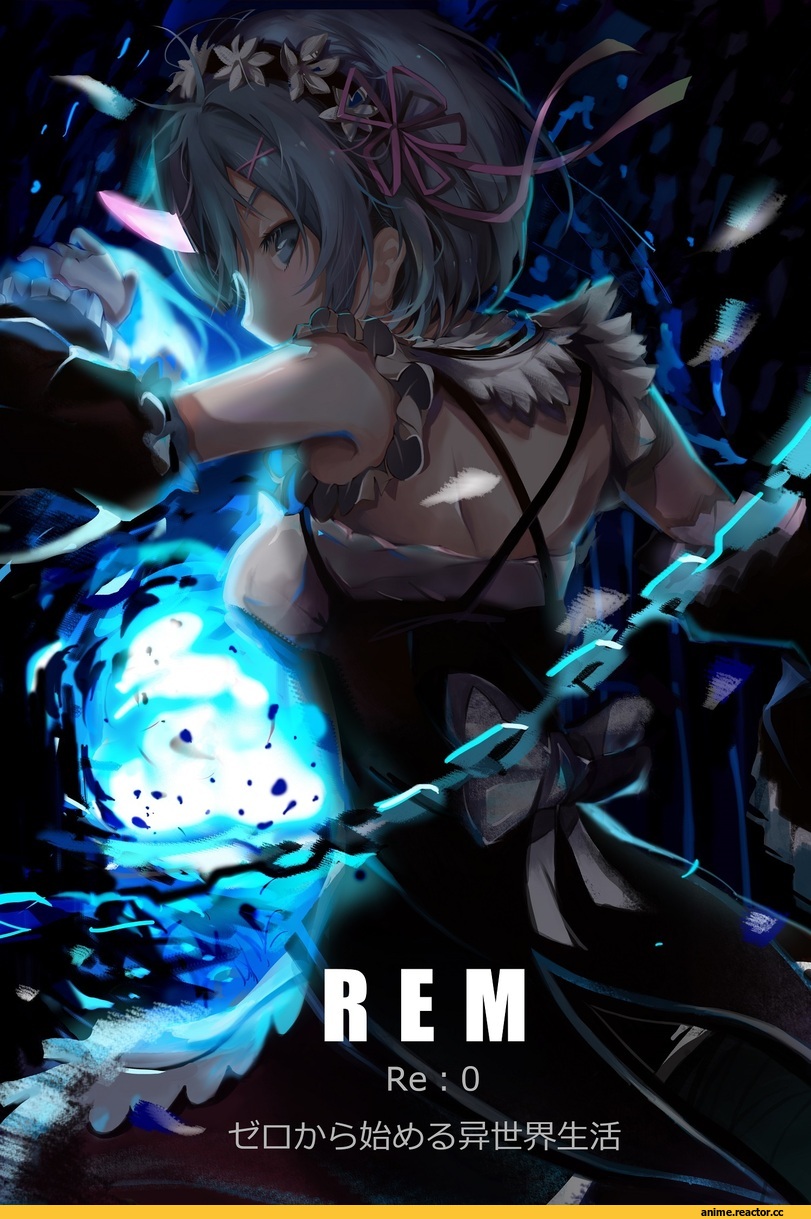 Re Zero Kara Hajimeru Isekai Seikatsu, Rem (re zero), hango, Anime