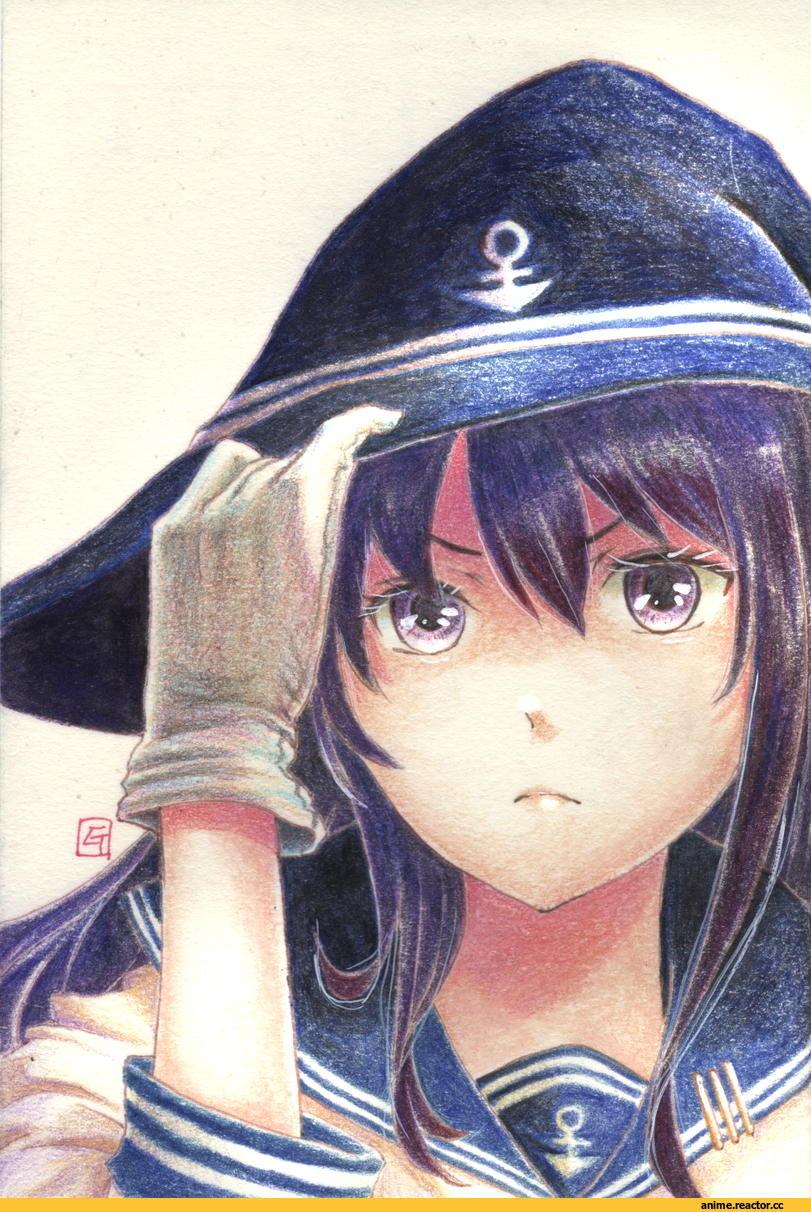 Akatsuki, Kantai Collection, Anime Art, Tesun (g noh), Anime Paint, Anime