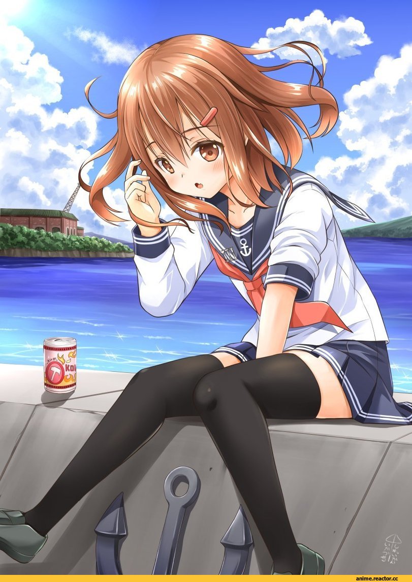 Ikazuchi, Kantai Collection, fujishima shinnosuke, Anime