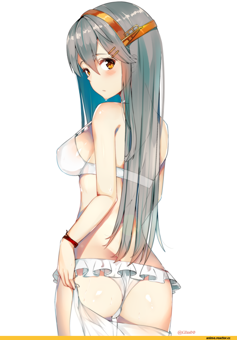 Haruna (Kantai Collection), Kantai Collection, Anime Ero Swim, Anime Ero, gin00, Anime Ero Ass, Anime