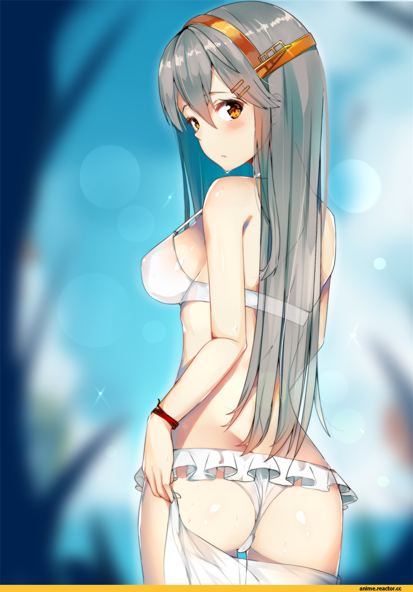 Haruna (Kantai Collection), Kantai Collection, Anime Ero Swim, Anime Ero, gin00, Anime Ero Ass, Anime