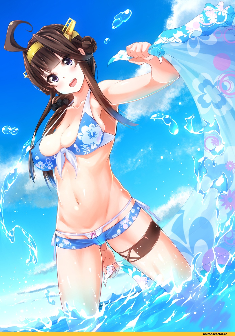 Kantai Collection, Anime Ero Swim, Anime Ero, Kongou (Kantai Collection), Anime