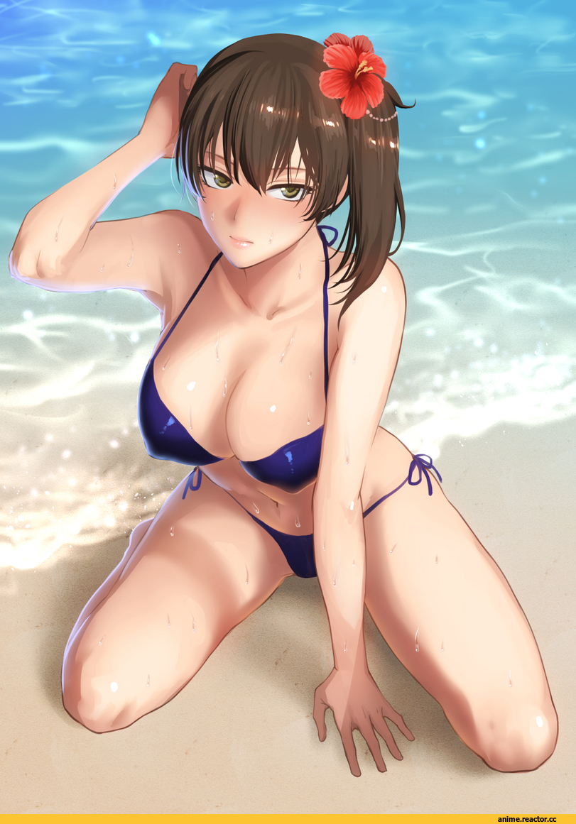 Kantai Collection, Anime Ero Swim, Anime Ero, Kaga (Kantai Collection), Shoukaki (Earthean), Anime