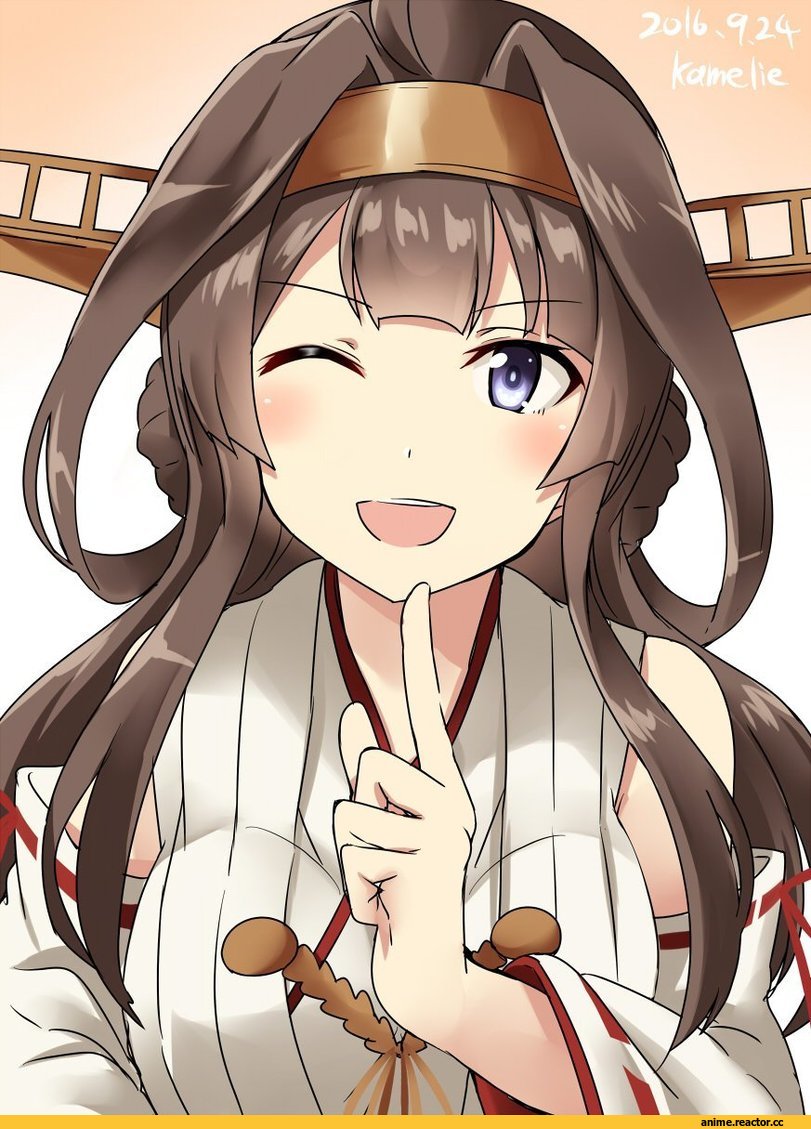 Kamelie, Kongou (Kantai Collection), Kantai Collection, Anime