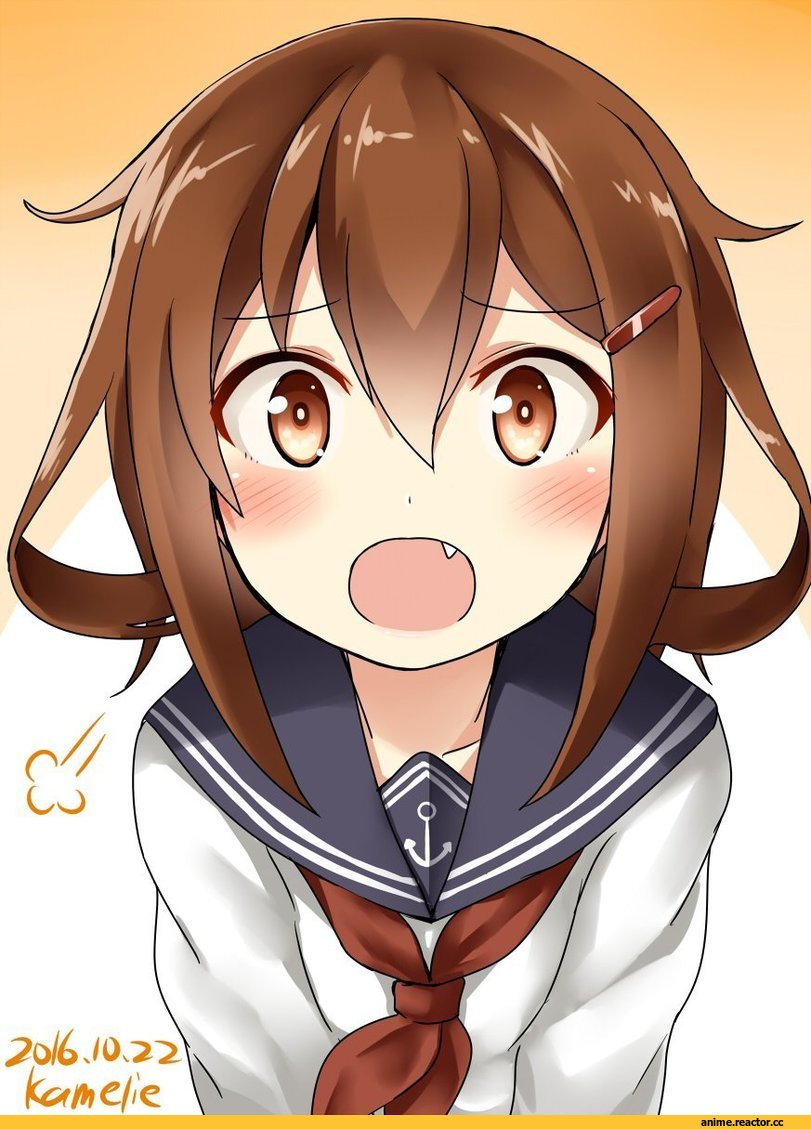 Kamelie, Kazagumo (Kantai Collection), Kantai Collection, Ikazuchi, Anime