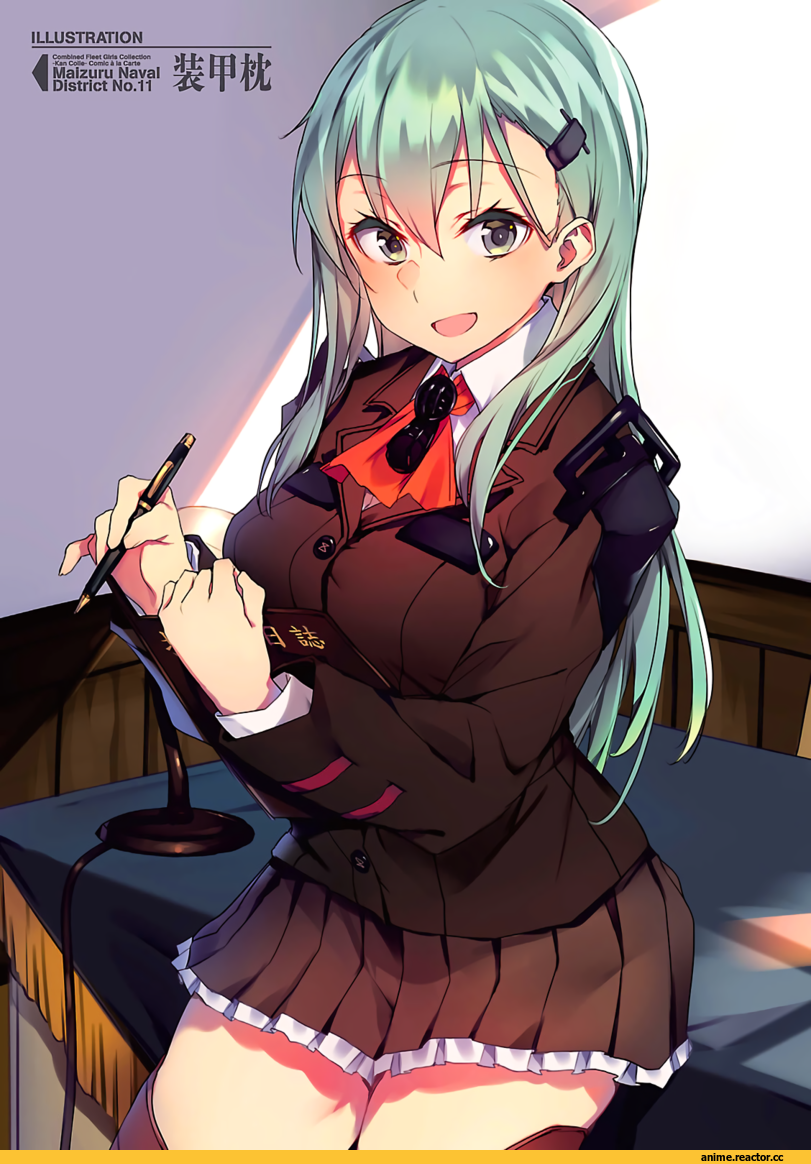 soukou makura, Suzuya (Kantai Collection), Kantai Collection, Anime