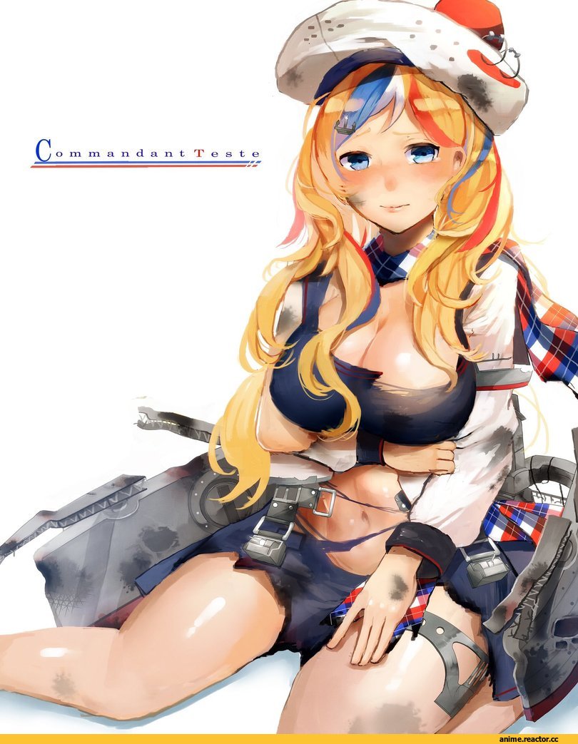 Commandant Teste (Kantai Collection), Kantai Collection, syouyugoblin, Anime