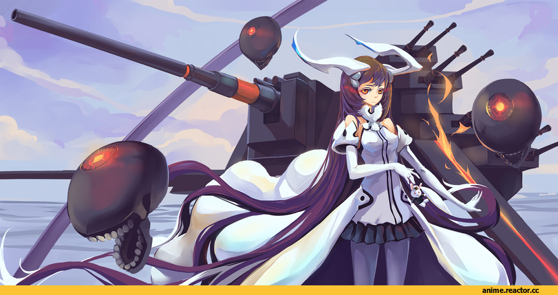 sima naoteng, Anchorage Water Oni, Kantai Collection, Anime