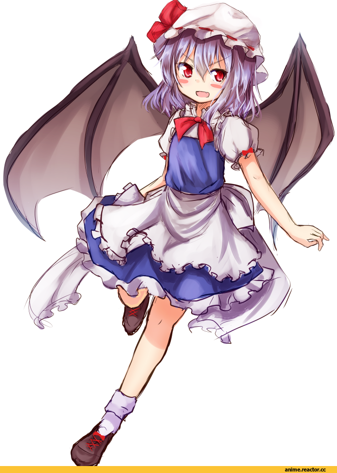 Remilia Scarlet, Touhou Project, baram, Maid, Anime