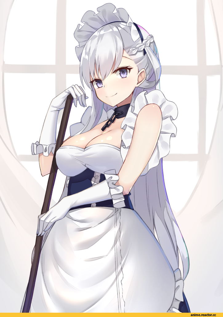 Belfast (Azur Lane), Azur Lane, kanikou, Maid, Anime