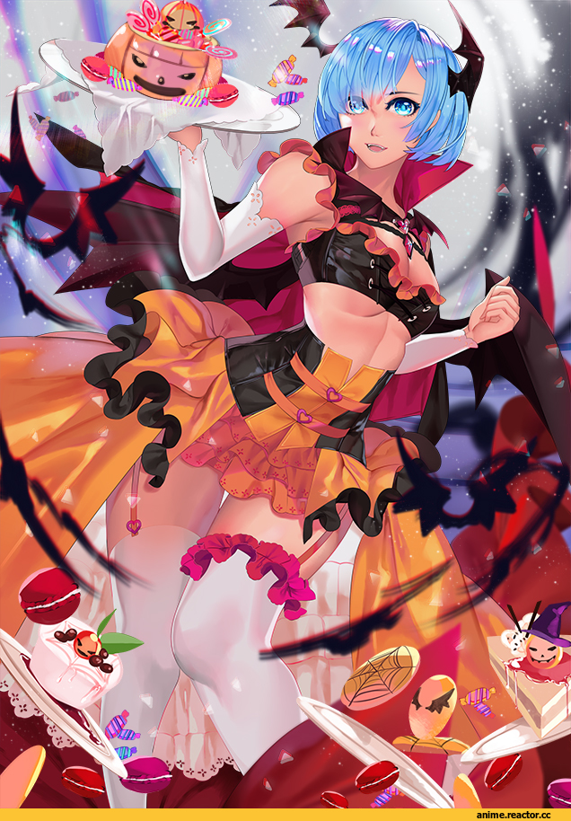 Re Zero Kara Hajimeru Isekai Seikatsu, Rem (re zero), Anime Halloween, Anime