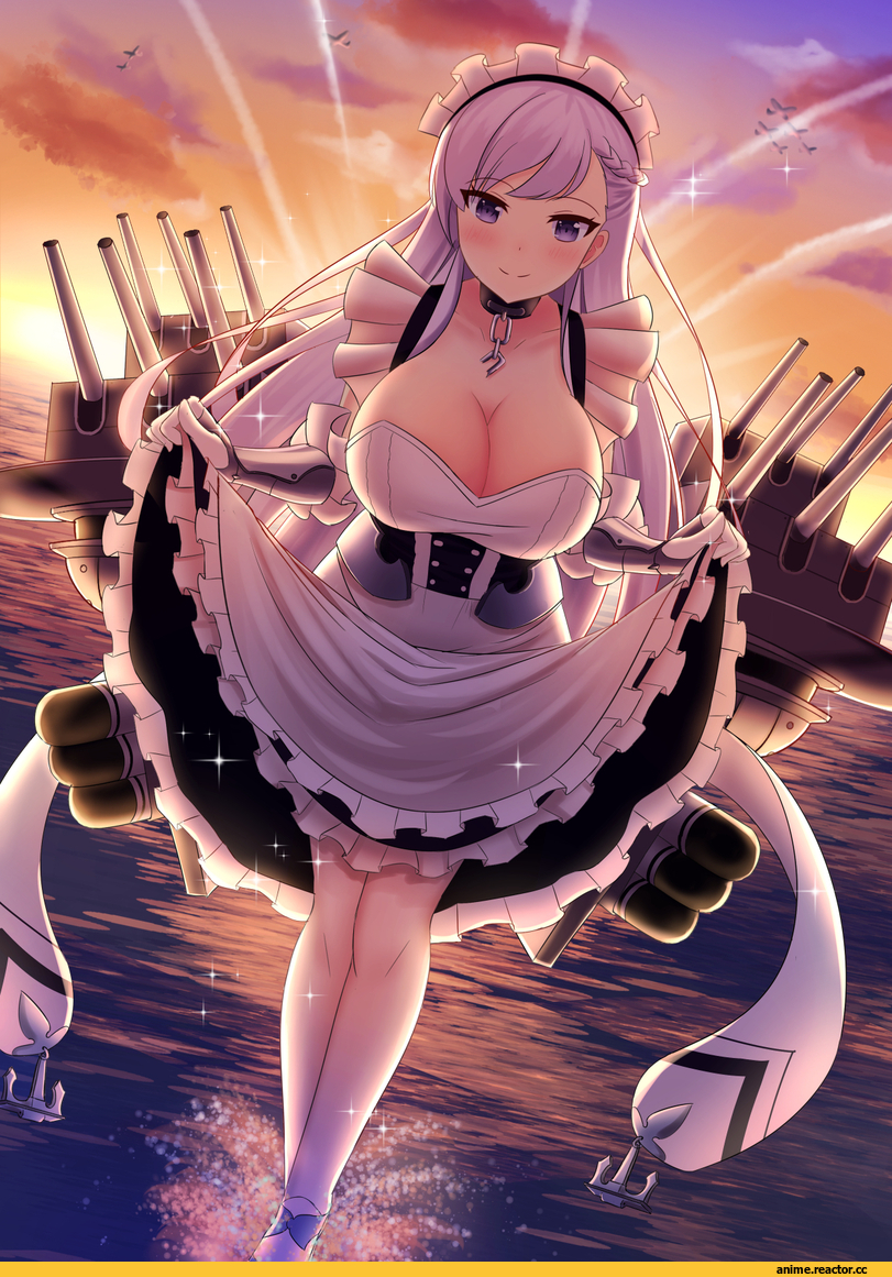 Azur Lane, Belfast (Azur Lane), Kyonyuu Not Ero, Maid, Dearonnus, Anime