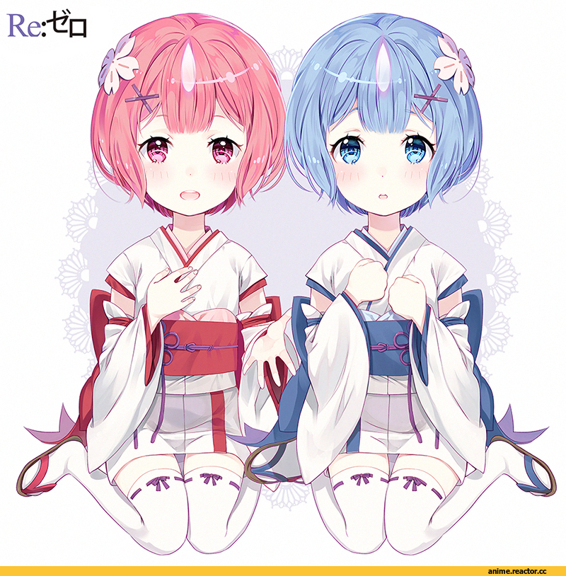 Rem (re zero), Re Zero Kara Hajimeru Isekai Seikatsu, Ram (Re Zero), chagoon, Anime