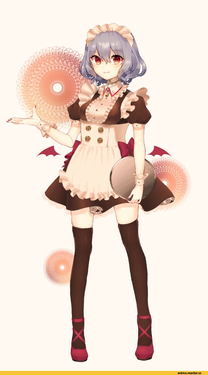 Remilia Scarlet, Touhou Project, Maid, Anime