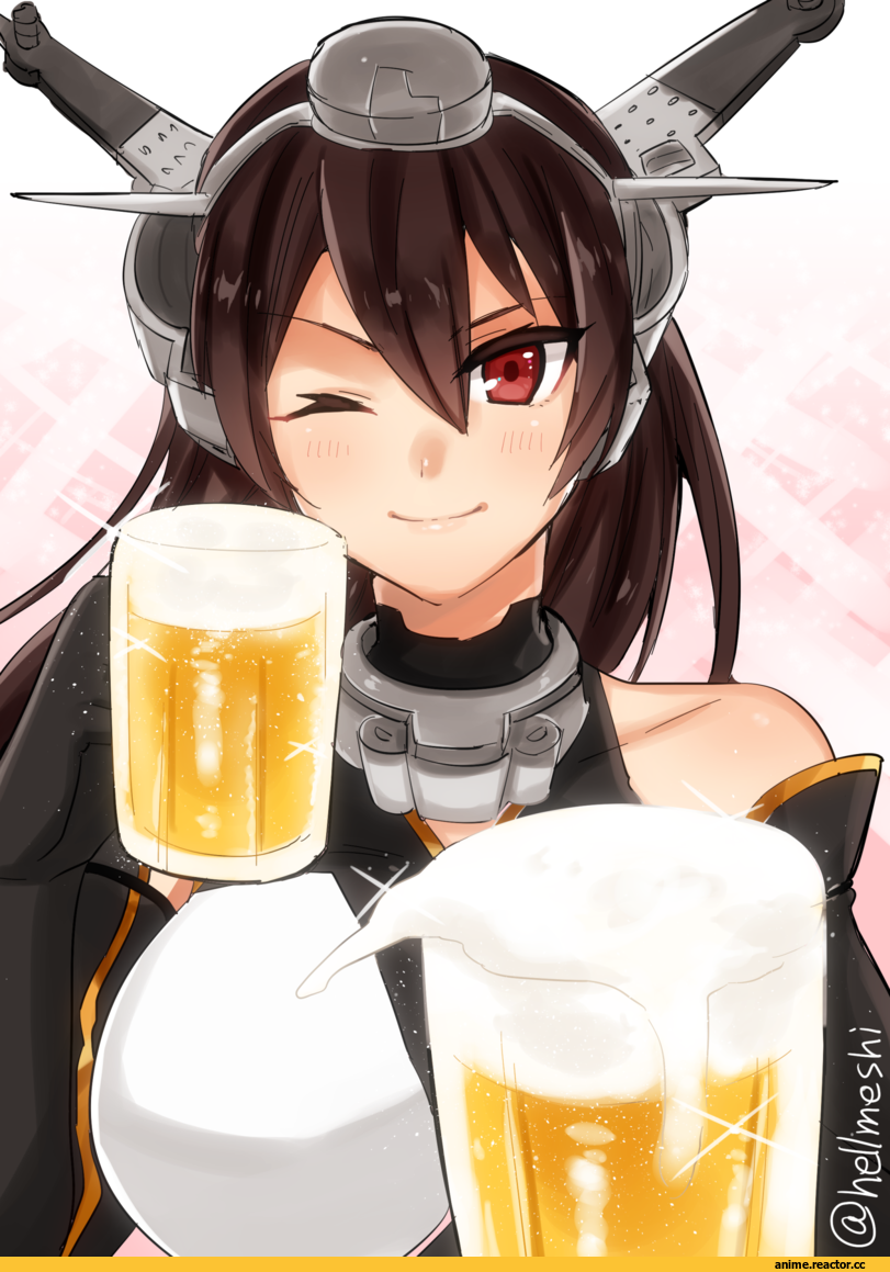 Nagato (Kantai Collection), Kantai Collection, hellmeshi, Anime