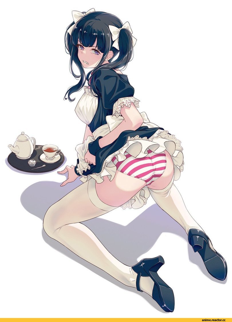 40hara, Anime Art, Maid, Anime Ero Pantsu, Anime Ero, AO, Anime