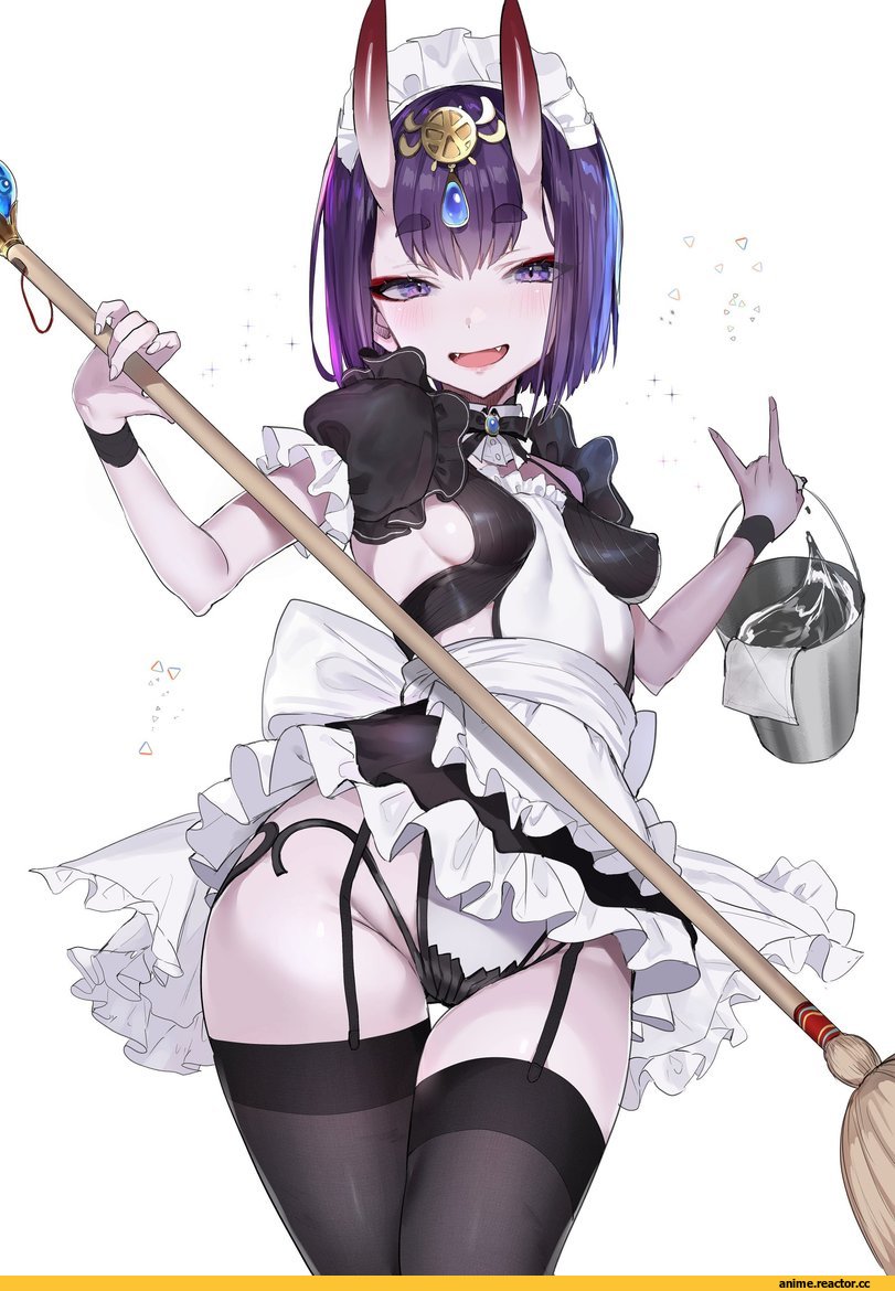 Shuten Douji (Fate/grand order), Fate/Grand Order, Fate (series), hoyashi rebirth, Maid, Anime