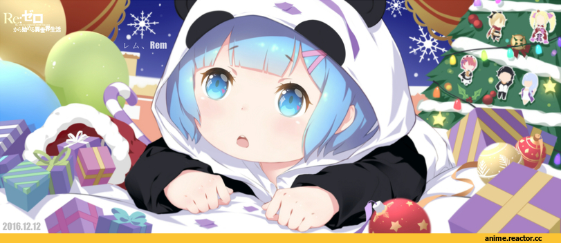 Re Zero Kara Hajimeru Isekai Seikatsu, Rem (re zero), Cangkong, Anime Art, Anime