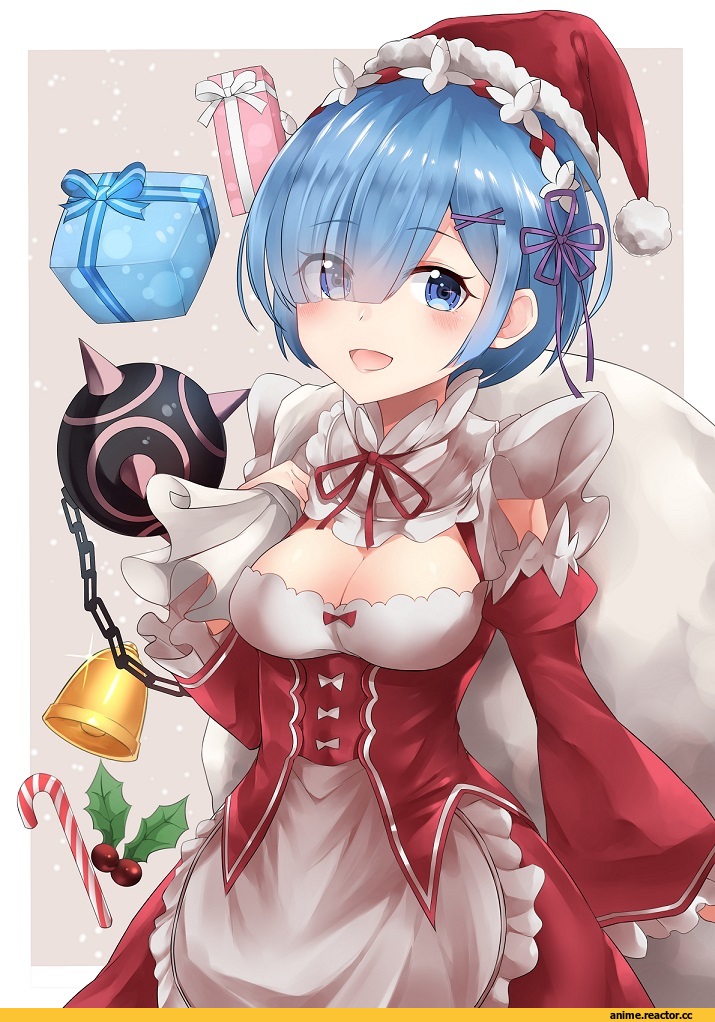 Rem (re zero), Re Zero Kara Hajimeru Isekai Seikatsu, Anime Christmas, 28aarts, Anime