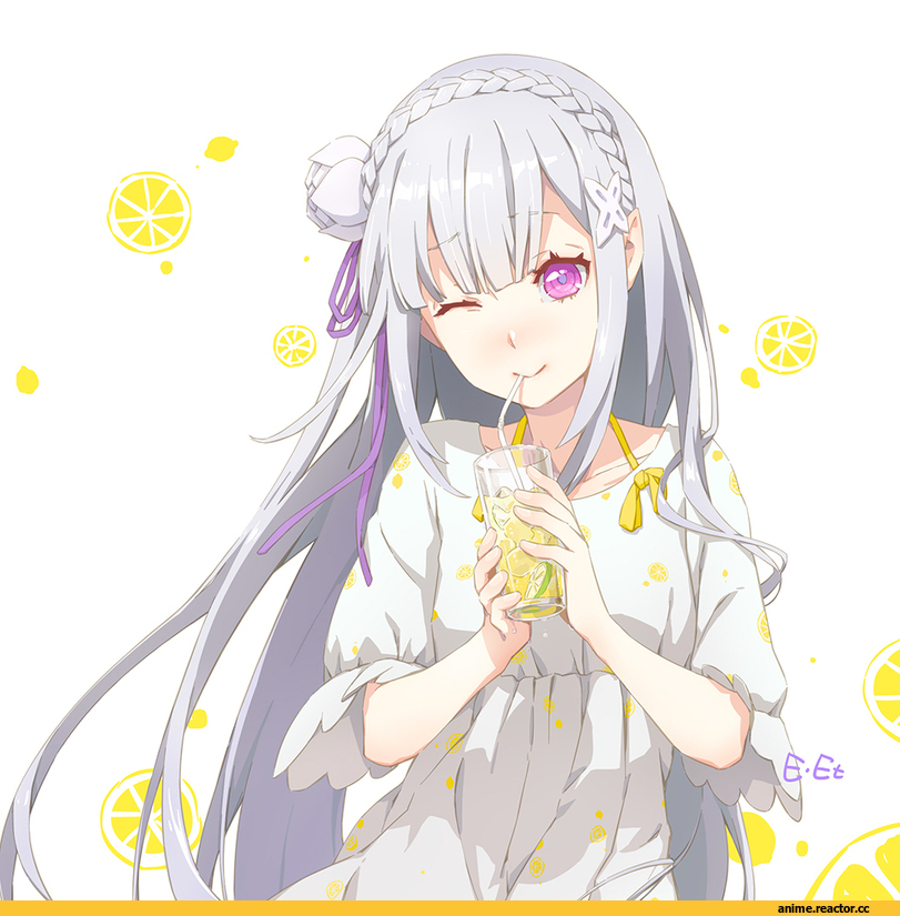 Emilia (re zero), Re Zero Kara Hajimeru Isekai Seikatsu, shanpao, Anime