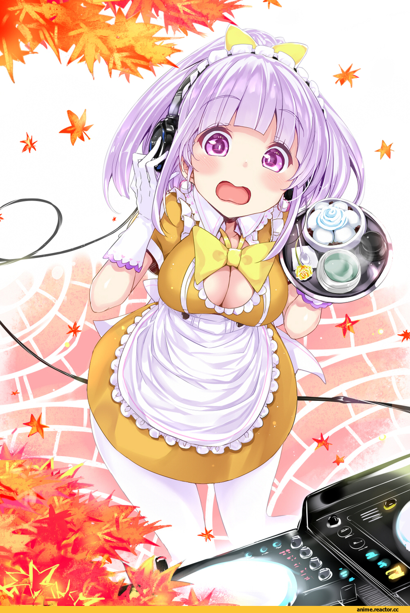 AO, Anime Art, Maid, bulbonne, Anime