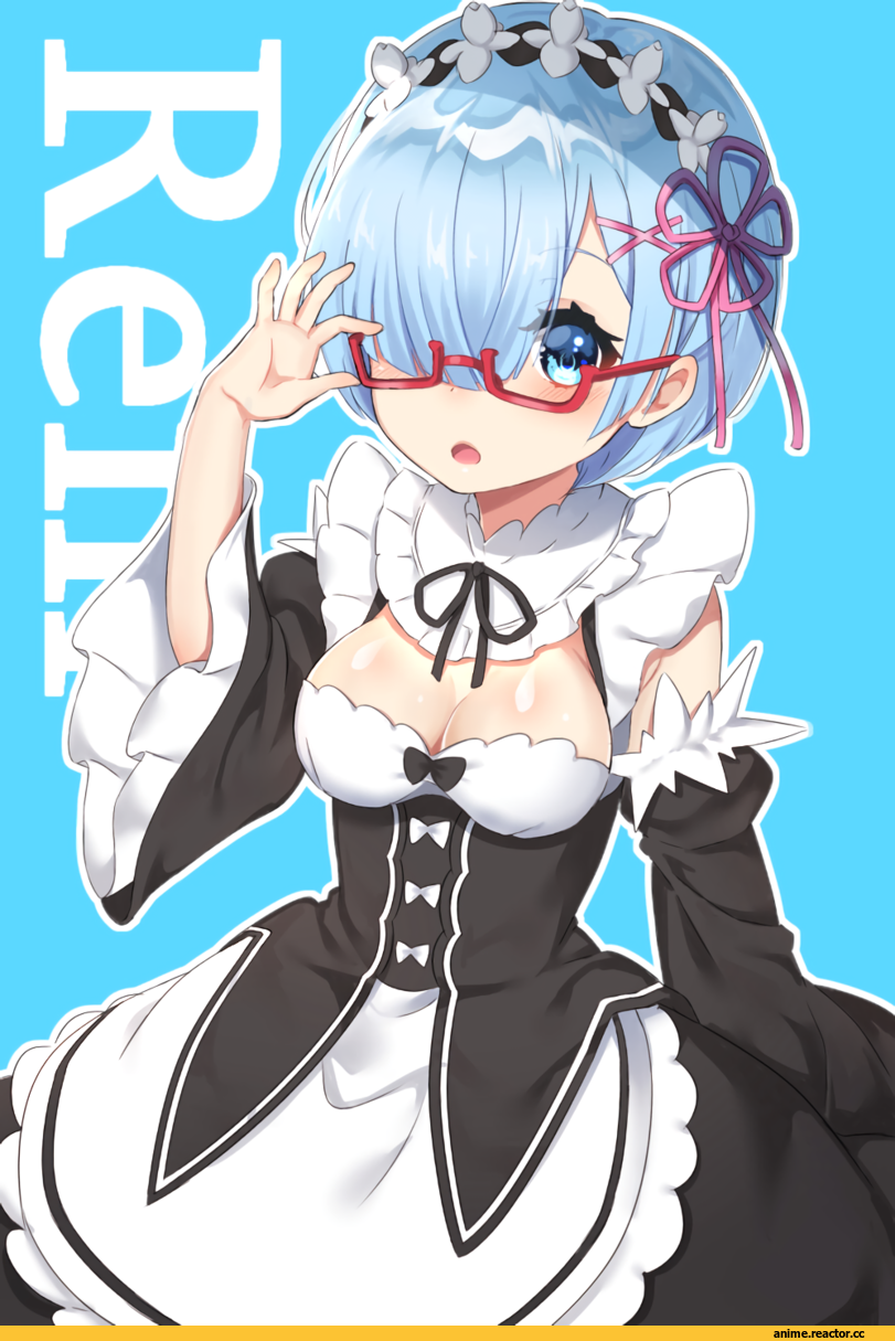 Re Zero Kara Hajimeru Isekai Seikatsu, Rem (re zero), Megane, Anime