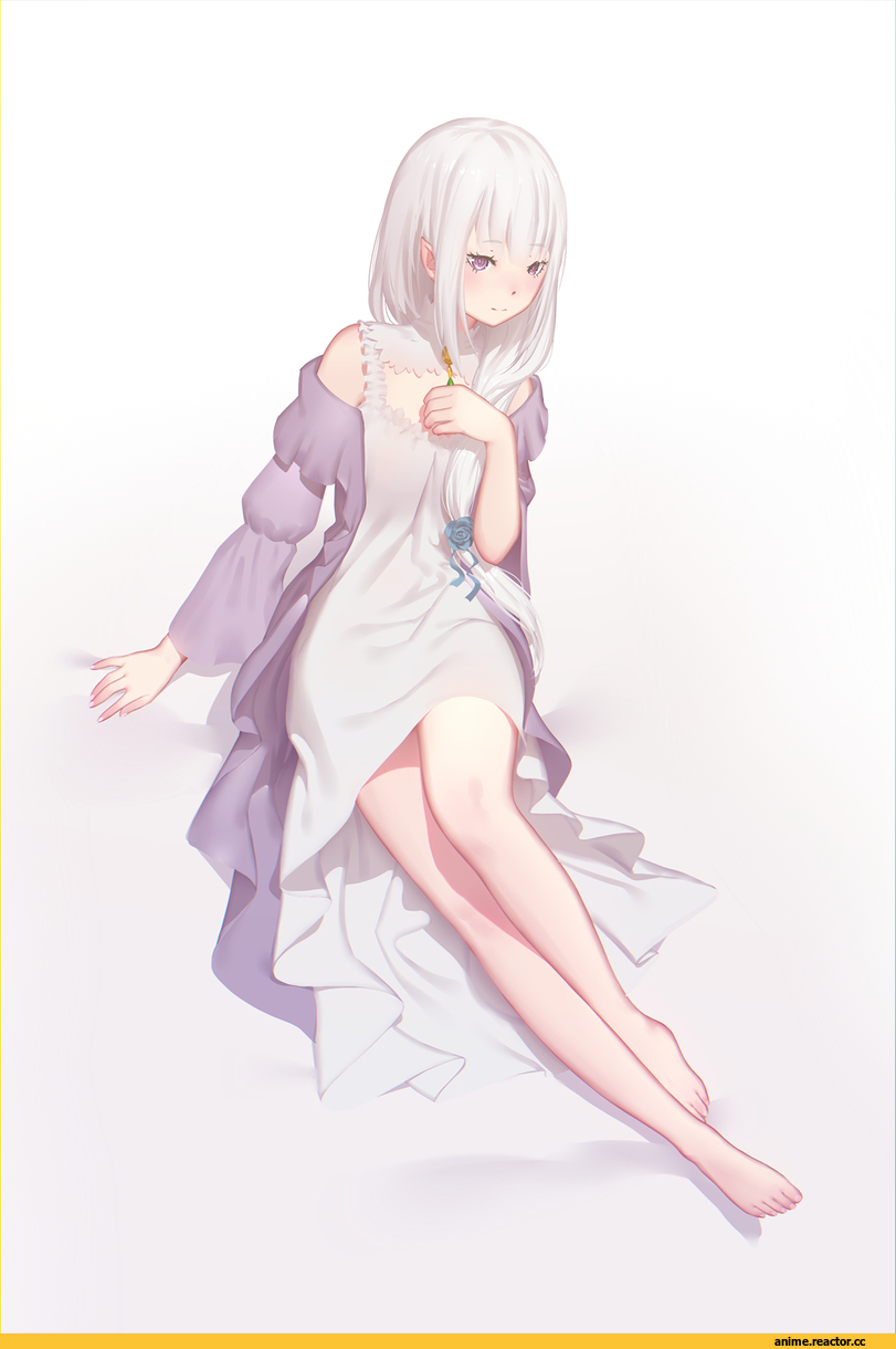 Emilia (re zero), Re Zero Kara Hajimeru Isekai Seikatsu, Anime