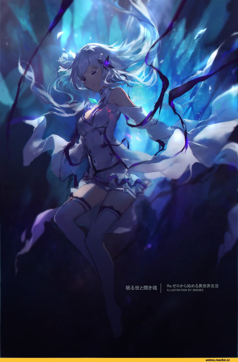 Swd3e2, Anime Art, Emilia (re zero), Re Zero Kara Hajimeru Isekai Seikatsu, Anime