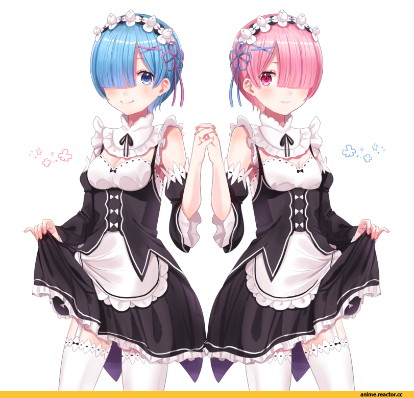 Re Zero Kara Hajimeru Isekai Seikatsu, Rem (re zero), Ram (Re Zero), Anime