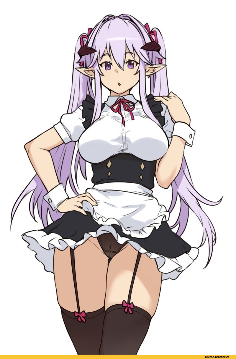 Houtengeki, Anime Art, Anime Ero Pantsu, Anime Ero, Maid, elf, AO, Anime