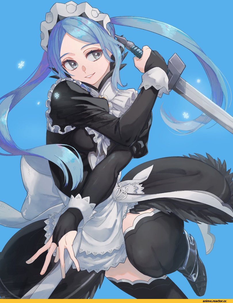 Flora (Fire Emblem If), Fire Emblem If, Fire Emblem, Игры, Maid, Опасные Няшки, Anime Няши, itou (very ito), Anime