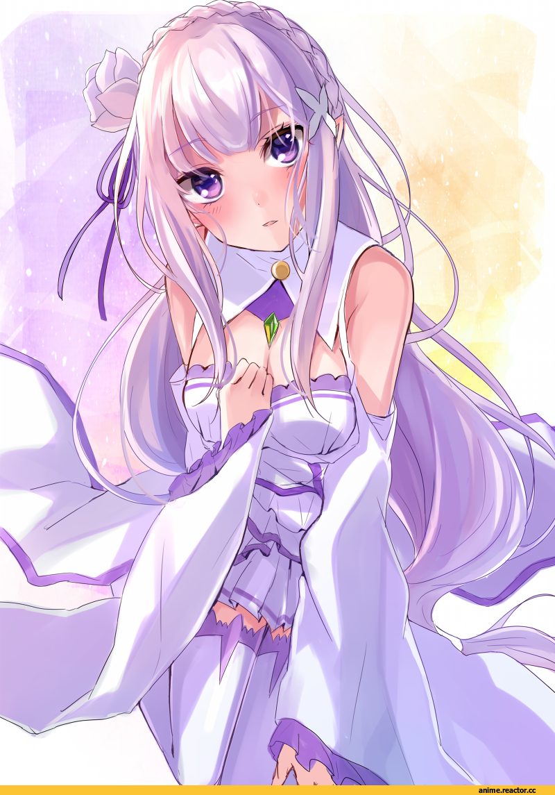 Emilia (re zero), Re Zero Kara Hajimeru Isekai Seikatsu, Anime