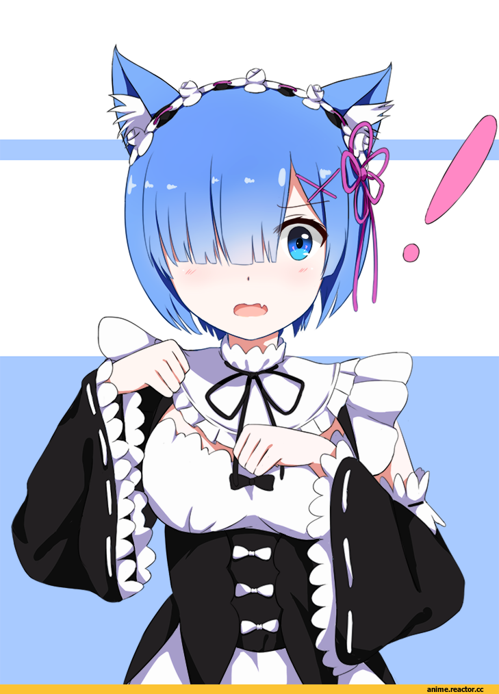 Rem (re zero), Re Zero Kara Hajimeru Isekai Seikatsu, rko (a470350510), nekomimi, Animal Ears, Anime