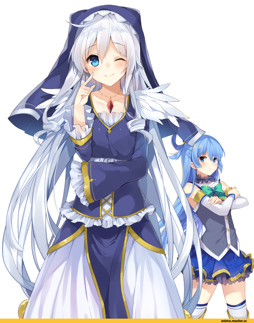 KonoSuba, Aqua (KonoSuba), eris, Anime